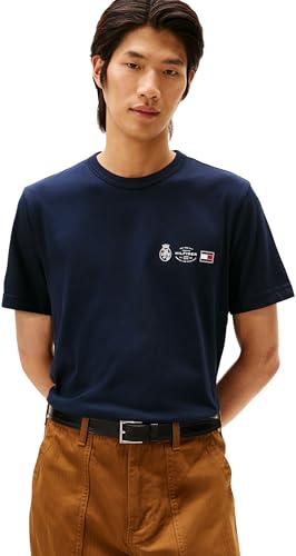 Tommy Hilfiger Camiseta de Manga Corta Hombre Small Crest... - Mode & Vêtements en promo à 19.95€
