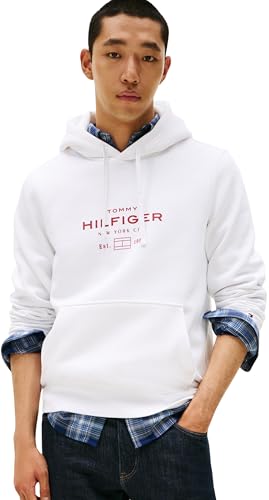 Tommy Hilfiger Sudadera Hombre Oval Graphic con Logotipo... - Amazon Espagne à 26.93€