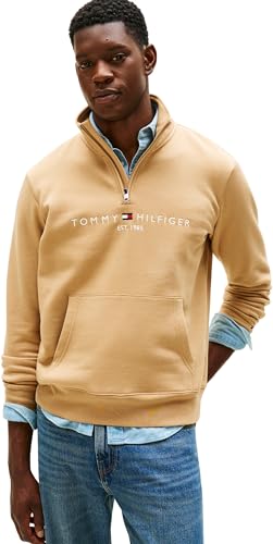 Tommy Hilfiger Sudadera con Cremallera Hombre Logo Mockneck... - Mode & Vêtements en promo à 63.00€