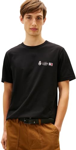 Tommy Hilfiger Camiseta de Manga Corta Hombre Small Crest... - Amazon Espagne à 13.08€