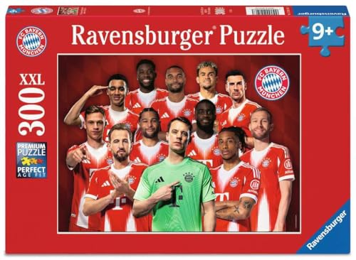 Puzzle pour Enfant 300 pièces - FC Bayern Munich Saison... - Jouets & Jeux en promo à 14.11€