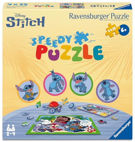 Ravensburger Speedy Puzzle Stitch 4x 35 piece Jigsaw... - Toys & Games Amazon UK à 9.20€