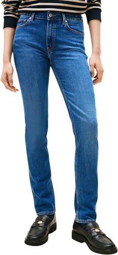 Tommy Hilfiger Vaqueros Mujer FLO Slim Fit, Azul (FLO)... - Nouvelle promo Amazon à 63.14€