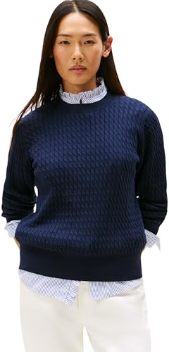 Tommy Hilfiger Jersey Mujer Cable Fine con Punto Trenzado... - High-Tech & Électronique Amazon Espagne à 64.95€