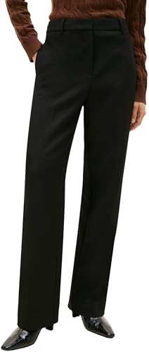 Tommy Hilfiger Pantalón de Tela Mujer Relaxed Straight Fit... - Home & Kitchen Amazon Spain à 28.84€