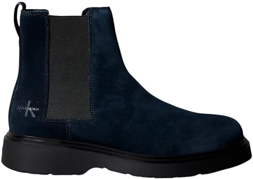 Calvin Klein Botines Chelsea Hombre Combat de ante, Azul... - Sports & Fitness Amazon Espagne à 65.35€