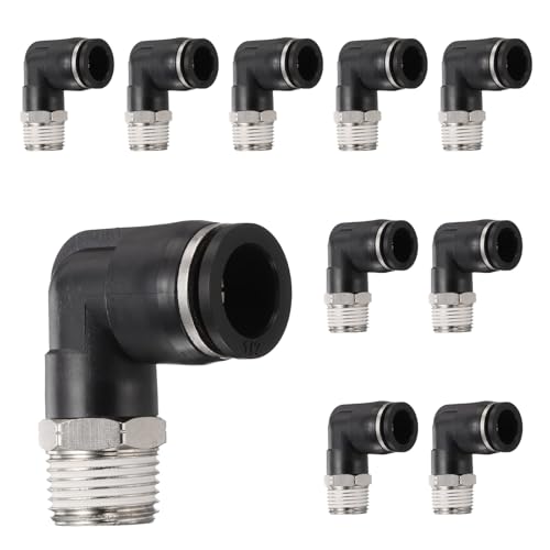 QUARKZMAN 10 Stück Pneumatik Steckverbinder 1/2" auf 3/8"... - Jardin & Extérieur en promo à 13.99€
