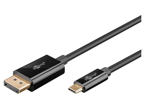 goobay Câble USB C vers DisplayPort - Connecteurs plaqués... - High-Tech & Électronique Amazon France à 10.62€