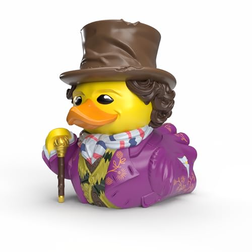 TUBBZ Erstausgabe: Willy Wonka als Cosplaying-Gummiente... - Jouets & Jeux Amazon Allemagne à 13.00€