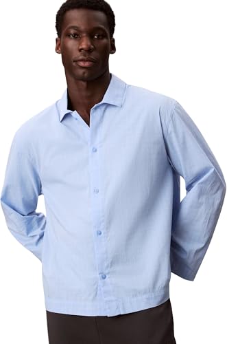 Calvin Klein Camisa Hombre Button Down Camiseta de Pijama... - Amazon Espagne à 16.60€