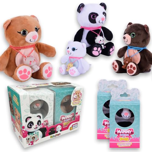 #sbabam Funny Box Mammy Surprise Bear, Plüschbär mit... - Jouets & Jeux en promo à 12.59€