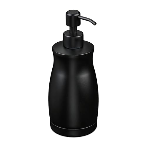 Relaxdays Distributeur de Savon, Rechargeable, Acier... - Home & Kitchen Amazon France à 9.97€