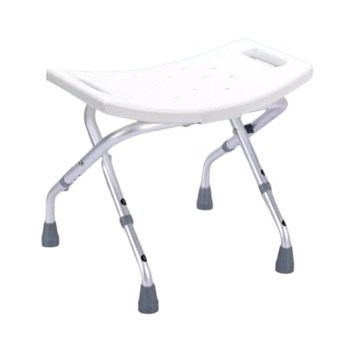 ZLSNOBLE Folding Shower Chair,Aluminum Bathroom... - Santé & Bien-être en promo à 31.55€