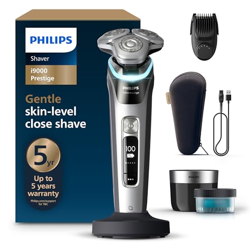 Philips Shaver i9000 Prestige, Wet & Dry Electric Shaver... - Bricolage & Outils Amazon Royaume-Uni à 249.99€