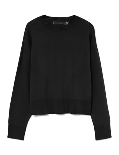 VERO MODA Vmgold Art LS O-Neck Jersey, Negro, L - Amazon Espagne à 11.56€