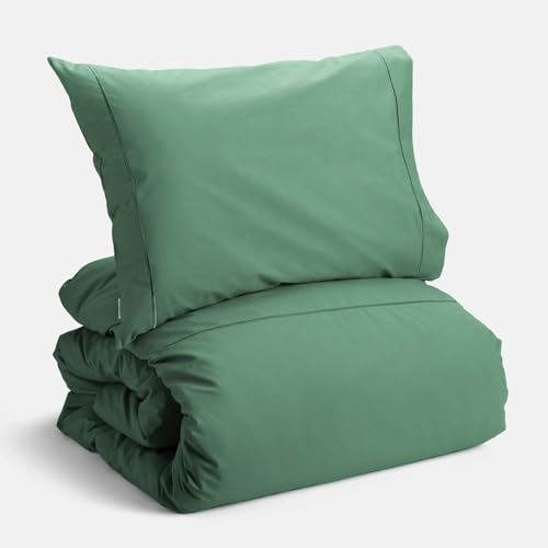 Plain Dyed Percale Jade Fitted Sheet 140 x 200 cm - Maison & Cuisine Amazon Royaume-Uni à 12.28€