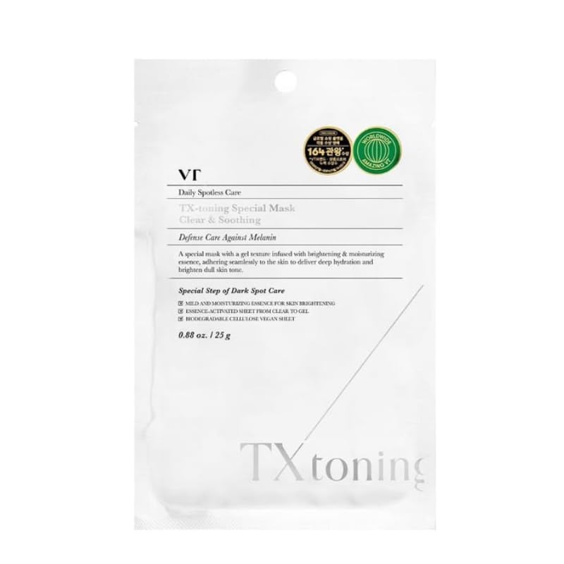 VT COSMETICS Mascarilla Facial Esencial Aclarante TX... - Beauté & Parfums en promo à 3.00€