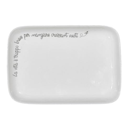 LA PORCELLANA BIANCA - Les honnêtes Assiette Rectangulaire... en promo à 13,49€ (-58%) sur Amazon FR