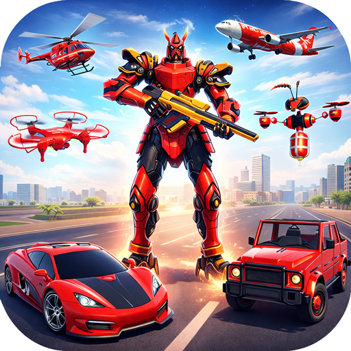 Bee Robot Car Transformation Games: Bee Robot Car Games... - Jouets & Jeux Amazon Royaume-Uni à 0.74€