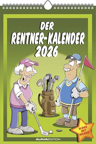 Alpha Edition - Der Rentner-Kalender 2026 – Bildkalender... - Auto & Moto Amazon Allemagne à 3.14€