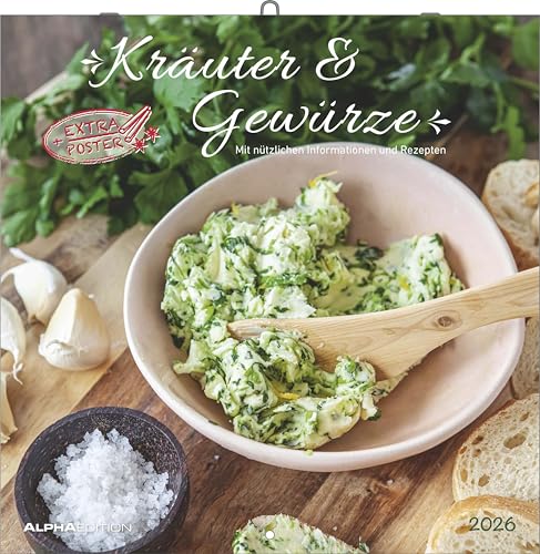 Alpha Edition - Kräuter und Gewürze Kalender 2026 –... - Sports & Fitness Amazon Allemagne à 4.00€