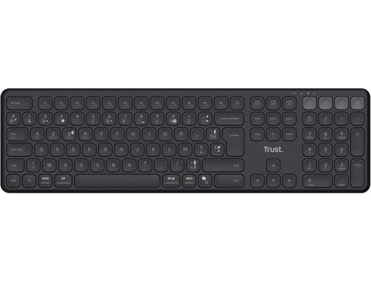 Trust Vaiya - Teclado inalámbrico Bluetooth + 2.4Gz AZERTY... - High-Tech & Électronique Amazon Espagne à 20.00€