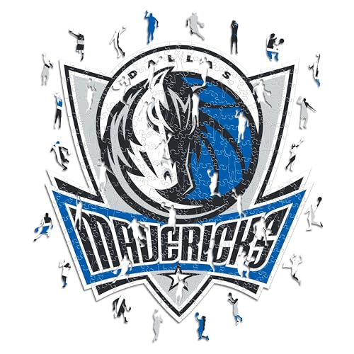 Iconic Puzzles - Dallas Mavericks, Logo, Holzpuzzle... - Jouets & Jeux en promo à 47.89€