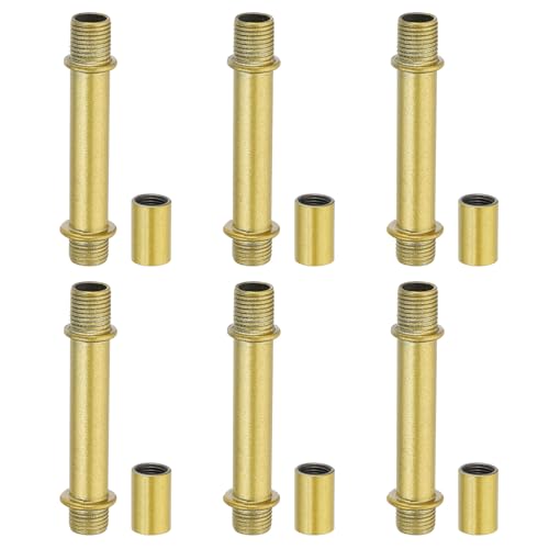 PATIKIL Straight Pipe Lamp Stems Rod Kit, 6 Set M10 Carbon... - Maison & Cuisine en promo à 4.69€