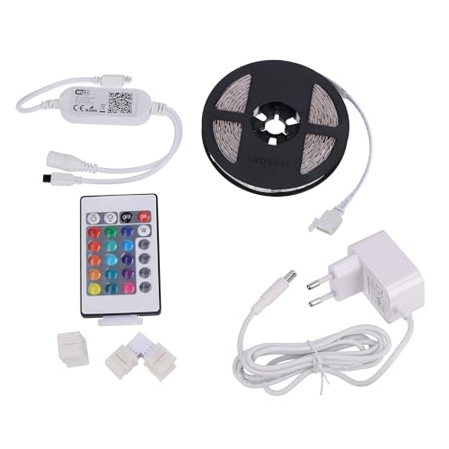 FORLIGHT Tira LED RGB de 5m 12W con Control ON-Off y... - Maison & Cuisine Amazon Espagne à 14.00€
