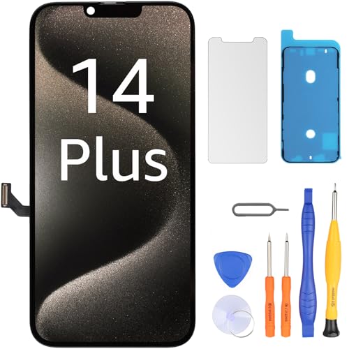 LL TRADER Écran pour iPhone 14 Plus, 6,7" FHD Écran Tactile... en promo sur Amazon