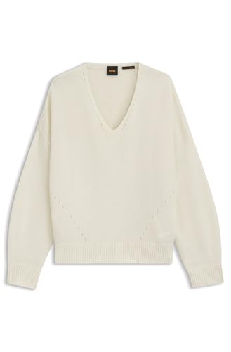 BOSS C_fondyssa Jersey de Punto, Blanco Abierto 118, M para... - Amazon Espagne à 27.40€