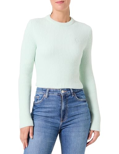Hugo Sudadera de Punto para Mujer, Light/Pastel Green, XS - Maison & Cuisine en promo à 23.94€