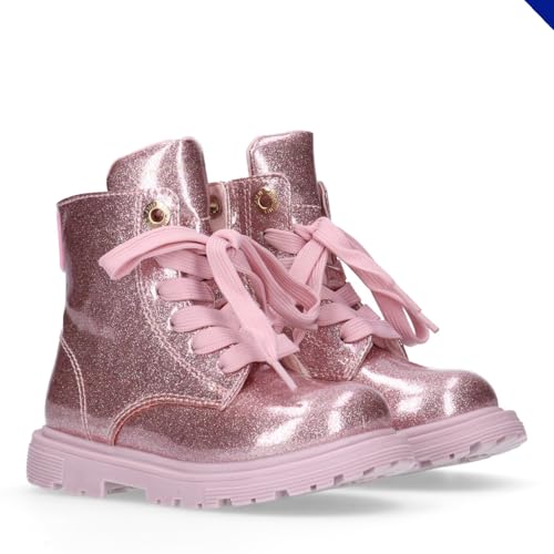 Tommy Hilfiger, Botines glitter con cordones para niñas... - Amazon Espagne à 26.94€