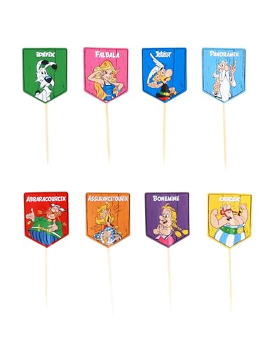 Chaks 13833-AX, Lot de 8 Pics à Cupcake Astérix ® - High-Tech & Électronique Amazon France à 3.40€