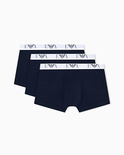 EMPORIO ARMANI Man's Bold Monogram 3-Pack Trunk, Blue, XXL - High-Tech & Électronique en promo à 19.80€