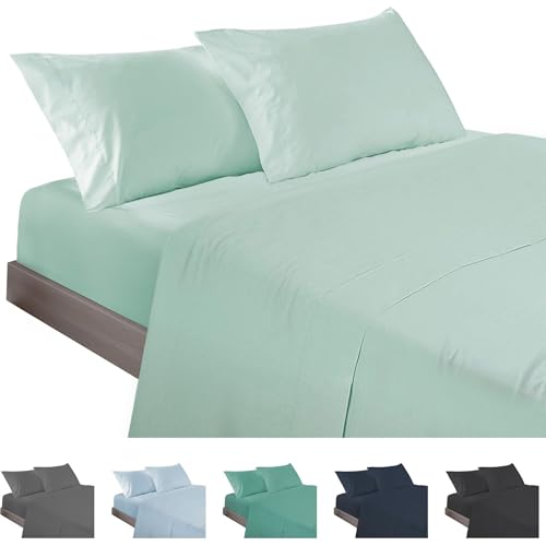 ECOMMERC3 | Set di lenzuola da 4 pezzi, per letto da 150... - Amazon Italie à 19.01€