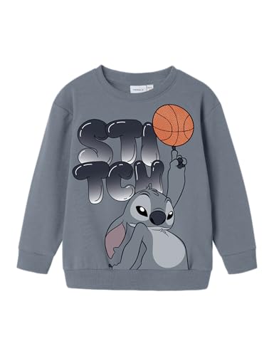 NAME IT Felpa Nmmant Stitch Nreg Bru Wdi, da Bambino... - Amazon Italy à 6.35€