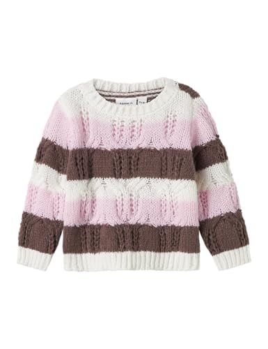 NAME IT Mädchen Nmfnibo Ls Knit, Peppercorn, 110 - Amazon Germany à 8.96€