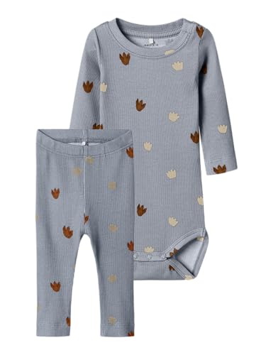 NAME IT Nbmninokab LS Body Set, Tradewinds, Numeric_56... - Bébé & Puériculture Amazon Espagne à 7.03€