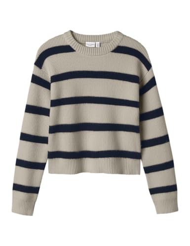 NAME IT Nkfvnilla Ls SH Knit, Fossil d'Islande, 134-140 en promo à 10€ (-50%) sur Amazon FR