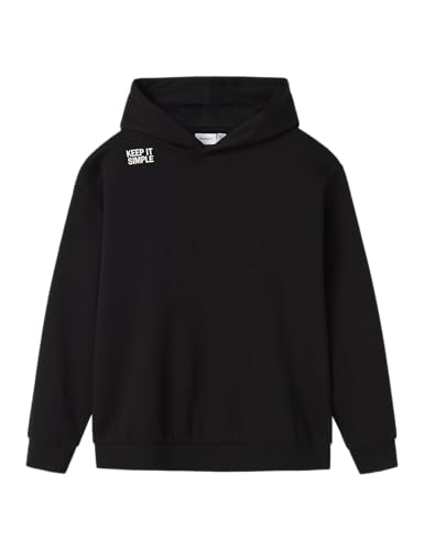 NAME IT Jungen Nkmobronx Ls RLX SWE Hood Bru Bf, Black... - Amazon Allemagne à 11.27€