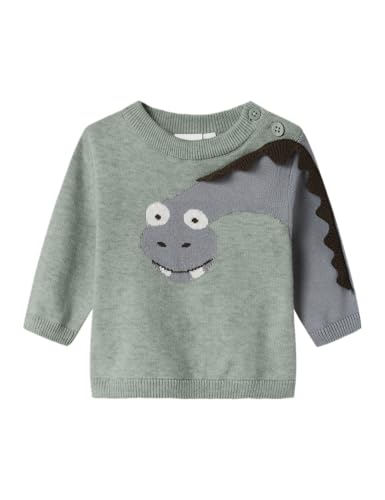 NAME IT Nbmnutti Ls Knit, Côté Jade, 74 en promo à 9€ (-56%) sur Amazon FR