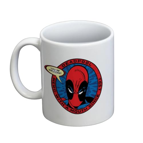 Pyramid International Deadpool (MERC with A Mouth) White... - High-Tech & Électronique Amazon Royaume-Uni à 4.75€