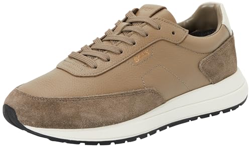 BOSS Vinston_Runn_sdgrlt, Allenatori Uomo, Beige Scuro, 43... - Amazon Italie à 70.00€