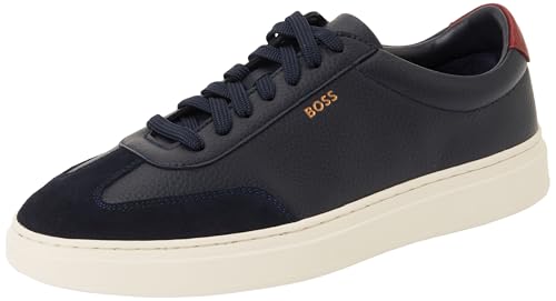 BOSS Kieran_Tenn_sdgral, Tennis Trainers Uomo, Blu Scuro... - Sports & Fitness Amazon Italie à 64.48€