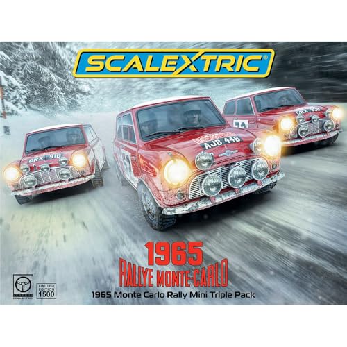 Scalextric C4488A 1965 Monte Carlo Rally Mini Triple Pack... - Auto & Moto en promo à 67.69€
