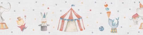 A.S. Création Lilly & Luis Non-Woven Wallpaper Circus Theme... - Maison & Cuisine Amazon Royaume-Uni à 11.42€