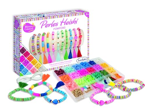 Sentosfera - Perlas Heishi Pompons - Caja creativa para... - Jouets & Jeux Amazon Espagne à 17.11€