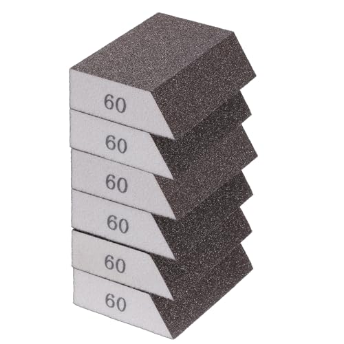 QUARKZMAN 6 Blocs De Ponçage En Mousse 120-180 Grain Avec... - Maison & Cuisine Amazon France à 12.29€