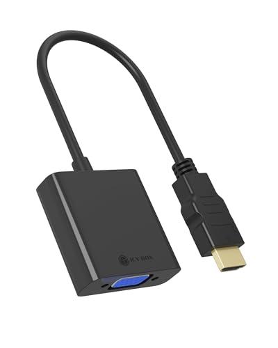 ICY BOX IB-AC502a 2-in-1 HDMI to VGA Adapter 1920 x 1200 Hz - High-Tech & Électronique Amazon Royaume-Uni à 32.66€
